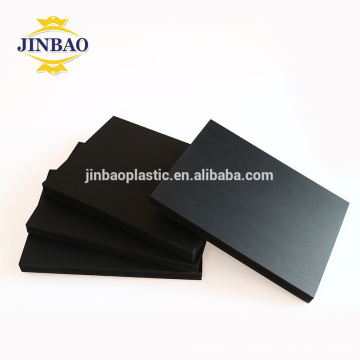 JINBAO 3mm de espessura blocos de espuma preta placa pvc forex placa de pvc